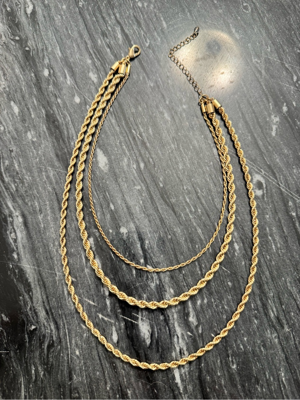 Stacked Rope Chain - Picture 3 of 5